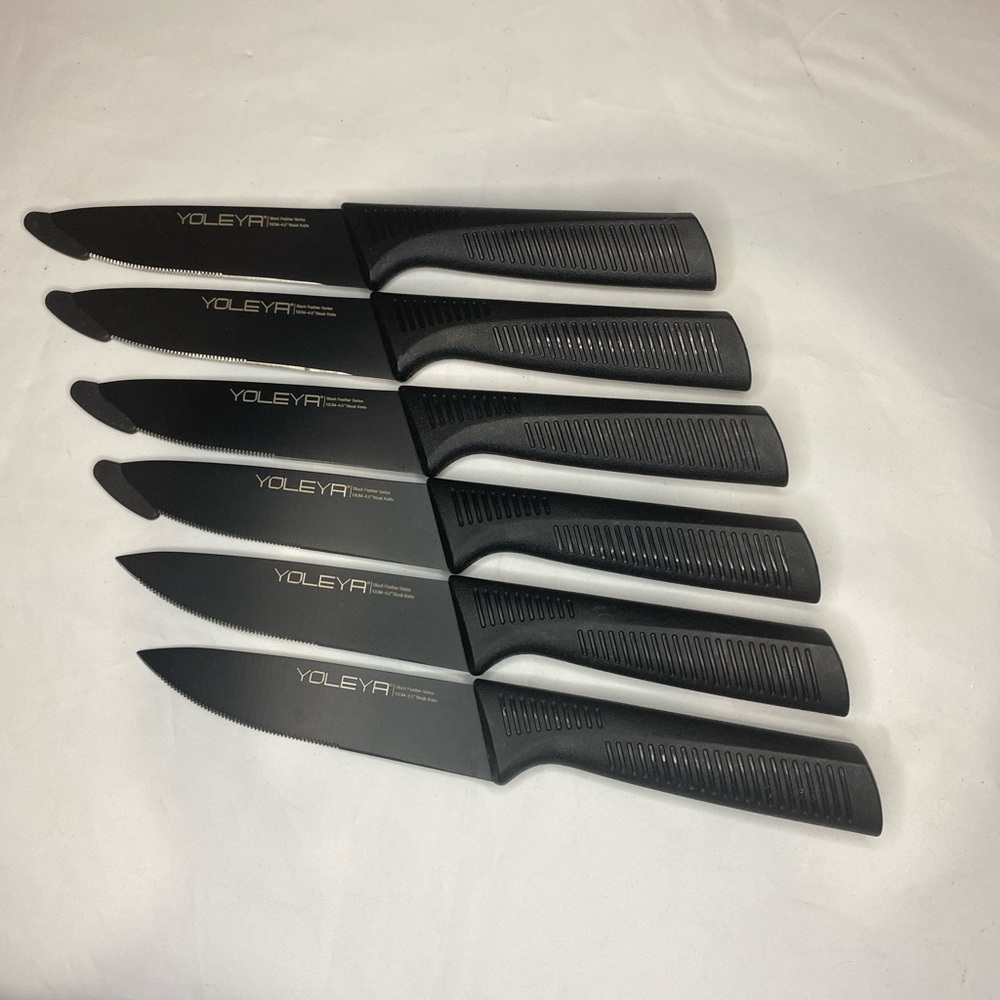 Yoleya Black Knife Set ⭐️ - Picture 2 of 4